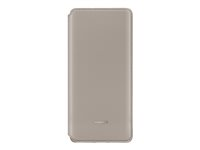 Huawei Wallet - Con tapa para teléfono móvil - imitación de piel - caqui - para Huawei P30 Pro 51992870