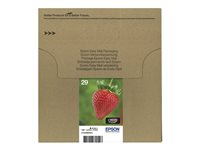 Epson Multipack 29 EasyMail - Paquete de 4 - negro, amarillo, cián, magenta - original - blíster - cartucho de tinta - para Expression Home XP-245, 247, 255, 257, 332, 342, 345, 352, 355, 435, 442, 445, 452, 455 C13T29864511