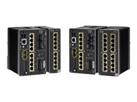 Cisco Catalyst IE3400 Rugged Series - Network Essentials - conmutador - Gestionado - 8 x 10/100/1000 + 2 x Gigabit SFP - montaje en riel DIN - DC power IE-3400-8T2S-E