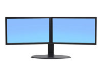 Ergotron Neo-Flex - Base - para 2 pantallas LCD - negro - tamaño de pantalla: hasta 24 pulgadas - escritorio 33-396-085