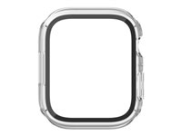 Belkin SCREENFORCE TemperedCurve - Amortiguador para reloj inteligente - protector de pantalla - policarbonato, cristal templado (9H) - transparente - para Apple Watch (44 mm, 45 mm) OVG004ZZCL