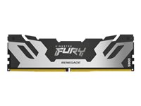Kingston FURY Renegade Silver - DDR5 - kit - 32 GB + 2 x 16 GB - DIMM de 288 contactos - 6000 MHz / PC5-48000 - CL32 - 1.35 V - sin búfer - on-die ECC KF560C32RSK2-32