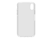 OtterBox Symmetry Series Clear - Carcasa trasera para teléfono móvil - policarbonato, goma sintética - transparente - para Apple iPhone XR 77-59900