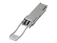 Cisco - Módulo transceptor QSFP - 40 Gigabit LAN - 40GBASE-BiDi - LC de modos múltiples - hasta 150 m - 832-918 nm - para P/N: N6K-C6004-M12Q=, N7K-F312FQ-25=, N9K-C9396PX, N9K-X9636PQ, N9K-X9636PQ-RF QSFP-40G-SR-BD=