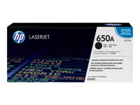 HP 650A - Negro - original - LaserJet - cartucho de tóner (CE270A) - para Color LaserJet Enterprise CP5525dn, CP5525n, CP5525xh, M750dn, M750n, M750xh CE270A