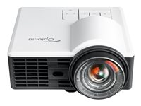 Optoma ML1050ST+ - Proyector DLP - RGB LED - 3D - 1000 lúmenes - WXGA (1280 x 800) - 16:10 - 720p - objetio fijo para distancias cortas E1P2A2F6E1Z1