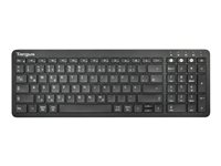 Targus - Teclado - antimicrobiano - inalámbrico - Bluetooth 5.1 - QWERTZ - alemán - negro - B2B AKB863DE
