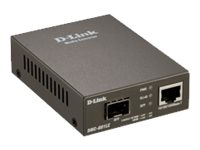 D-Link DMC G01LC - Conversor de soportes de fibra - GigE - 10Base-T, 1000Base-LX, 1000Base-SX, 1000Base-ZX, 100Base-FX, 100Base-TX, 1000Base-T - RJ-45 / SFP (mini-GBIC) DMC-G01LC