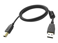 Vision Professional - Cable USB - USB (M) a USB Tipo B (M) - USB 2.0 - 3 m - negro TC 3MUSB/BL