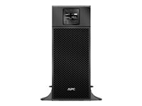 APC Smart-UPS SRT 6000VA - UPS - CA 230 V - 6000 vatios - 6000 VA - Ethernet 10/100, USB - conectores de salida: 13 - negro - para P/N: SRT1500RMXLI-NC, SRT1500XLI SRT6KXLI