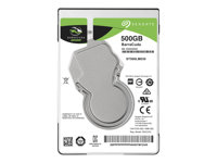 Seagate Guardian BarraCuda ST500LM030 - Disco duro - 500 GB - interno - 2.5" - SATA 6Gb/s - 5400 rpm - búfer: 128 MB ST500LM030