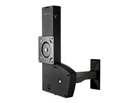 Ergotron - Kit de montaje (adaptador VESA, ensamblaje elevado, brazo de movimiento completo) - Tecnología patentada Constant Force - para pantalla LCD - deslizante, uso moderado con extensión (LD-X) - negro - tamaño de pantalla: 27"-42" - se puede instalar en la pared 61-113-085