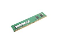 Lenovo - DDR4 - módulo - 8 GB - DIMM de 288 contactos - 2933 MHz / PC4-23400 - 1.2 V - sin búfer - no ECC - CRU - verde - para ThinkCentre M70s 11DB, 11DC, 11EW; M70t 11D9, 11DA, 11EU; M80s 11CU, 11CV, 11EM, 11EN; M80t 11CS, 11CT, 11EK, 11EL; M90s 11D1, 11D2, 11D7; M90t 11CY, 11D0, 11D5; ThinkStation P340 30DH (non-ECC), 30DJ (non-ECC), 30DK (non-ECC), 30DL (non-ECC), 30DM (non-ECC), 30DN (non-ECC); V50s-07IMB 11EF, 11HB 4X70Z78724