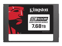 Kingston Data Center DC500R - SSD - cifrado - 7.68 TB - interno - 2.5" - SATA 6Gb/s - AES - Self-Encrypting Drive (SED) SEDC500R/7680G