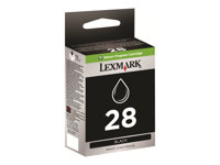 Lexmark Cartucho nº 28 - Negro - original - cartucho de tinta LRP - para Lexmark X2500, X2530, X2550, X5070, X5075, X5320, X5340, X5410, X5490, X5495, Z1310, Z1320 18C1428E