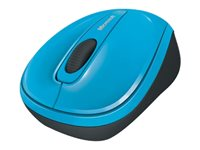 Microsoft ratón móvil inalámbrico 3500 - Ratón - diestro y zurdo - óptico - 3 botones - inalámbrico - 2.4 GHz - receptor inalámbrico USB - azul verdoso GMF-00272