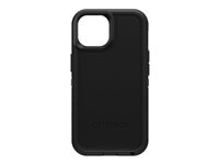 OtterBox Defender Series XT - Carcasa trasera para teléfono móvil - resistente - con MagSafe - compatibilidad con MagSafe - policarbonato, goma sintética - negro 77-89799