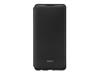 Huawei Wallet - Con tapa para teléfono móvil - imitación de piel - negro - para Huawei P30 51992854