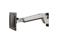 Ergotron Interactive Arm HD - Kit de montaje (brazo articulado, adaptador VESA, soporte de montaje en pared) - para pantalla LCD - aluminio - aluminio pulido - tamaño de pantalla: hasta 55'' - interfaz de montaje: 200 x 100 mm - se puede instalar en la pared 45-296-026