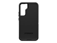 OtterBox Defender Series - Carcasa trasera para teléfono móvil - resistente - policarbonato, goma sintética - negro - para Samsung Galaxy S22+ 77-86378