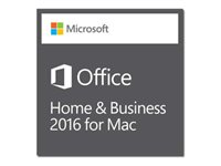Microsoft Office Hogar y Empresas 2016 para Mac - Licencia - descarga - ESD - 32/64-bit, Click-to-Run - Mac - All Languages W6F-00627