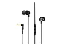 Sennheiser CX 300S - Auriculares internos con micro - auriculares de oído - cableado - conector de 3,5 mm - aislamiento de ruido - negro 508593