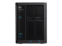 WD My Cloud PR2100 WDBBCL0040JBK - Servidor NAS - 2 compartimentos - 4 TB - HDD 2 TB x 2 - RAID 0, 1, JBOD - RAM 4 GB - Gigabit Ethernet WDBBCL0040JBK-EESN