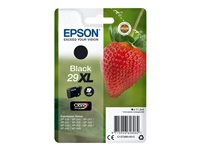Epson 29XL - 11.3 ml - XL - negro - original - blíster - cartucho de tinta - para Expression Home XP-245, 247, 255, 257, 332, 342, 345, 352, 355, 435, 442, 445, 452, 455 C13T29914012