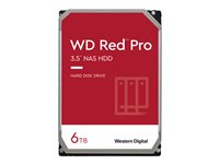 WD Red Pro NAS Hard Drive WD6003FFBX - Disco duro - 6 TB - interno - 3.5" - SATA 6Gb/s - 7200 rpm - búfer: 256 MB WD6003FFBX