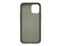 OtterBox Symmetry Series Antimicrobial - Carcasa trasera para teléfono móvil - policarbonato, goma sintética - earl gray - diseño delgado - para Apple iPhone 12 mini 77-65366