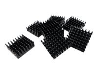 QNAP - Disipador térmico para disco duro - negro (paquete de 8) HS-M2SSD-01