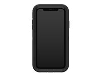 OtterBox Defender Series Screenless Edition Case - Carcasa trasera para teléfono móvil - negro - para Apple iPhone 11 77-62768