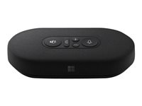 Microsoft Modern USB-C Speaker - Altavoz manos libres - cableado - USB-C - negro mate - Certificado para Equipos de Microsoft 8KZ-00005