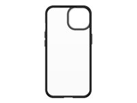 OtterBox React Series - Carcasa trasera para teléfono móvil - policarbonato, elastómero termoplástico (TPE) - transparente - diseño ultradelgado - para Apple iPhone 13 77-85606