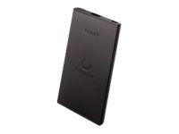 Sony CP-F5 - Paquete de baterías externas Li-pol 5000 mAh - en el cable: Micro-USB - negro - para XPERIA E, J, L, M, SP, Z, Z1, Z1 (C6902); Xperia Tablet Z SGP311E1, SGP312E1, SGP321E1 CP-F5B