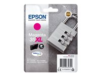 Epson 35XL - 20.3 ml - XL - magenta - original - blíster con alarmas de RF/acústica - cartucho de tinta - para WorkForce Pro WF-4720, WF-4720DWF, WF-4725DWF, WF-4730, WF-4740, WF-4740DTWF C13T35934020