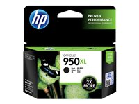 HP 950XL - Alto rendimiento - negro - original - Officejet - cartucho de tinta - para Officejet Pro 251dw, 276dw, 8100, 8600, 8600 N911a, 8610, 8615, 8620, 8630 CN045AE#BGX
