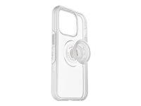 OtterBox Otter + Pop Symmetry Series - Carcasa trasera para teléfono móvil - policarbonato, goma sintética - transparente 77-88798