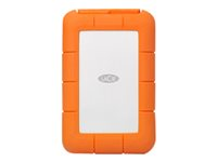 LaCie Rugged RAID PRO STGW4000800 - Orden unidad de disco duro - 4 TB - 2 compartimentos - HDD 2 TB x 2 - USB 3.1 (externo) - con 3 years Rescue Data Recovery Service Plan STGW4000800