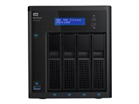 WD My Cloud PR4100 WDBNFA0160KBK - Servidor NAS - 4 compartimentos - 16 TB - HDD 4 TB x 4 - RAID 0, 1, 5, 10, JBOD - RAM 4 GB - Gigabit Ethernet WDBNFA0160KBK-EESN