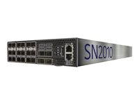 Mellanox Spectrum SN2010 - Conmutador - L3 - Gestionado - 18 x 25 Gigabit SFP28 + 4 x 100 Gigabit QSFP28 - flujo de aire de atrás hacia delante - montaje en rack 920-9N110-00F7-0X2
