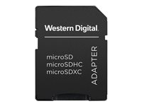 WD - Adaptador para tarjetas (microSD, microSDHC, microSDXC) - Secure Digital WDDSDADP01