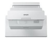 Epson EB-725W - Proyector 3LCD - 4000 lúmenes (blanco) - 4000 lúmenes (color) - WXGA (1280 x 800) - 16:10 - 720p - objetivo para distancias ultracortas - IEE 802.11a/b/g/n/ac inalámbrico/LAN/Miracast - blanco V11H999040