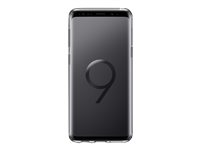 OtterBox Clearly Protected Skin - Carcasa trasera para teléfono móvil - poliuretano termoplástico (TPU) - transparente - para Samsung Galaxy S9 77-58280