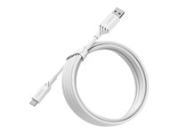 OtterBox Standard - Cable USB - USB-C (M) a USB (M) - 3 m - blanco nube de sueños 78-52661