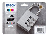 Epson 35XL Multipack - Paquete de 4 - XL - negro, amarillo, cián, magenta - original - blíster con alarmas de RF/acústica - cartucho de tinta - para WorkForce Pro WF-4720, WF-4720DWF, WF-4725DWF, WF-4730, WF-4740, WF-4740DTWF C13T35964020