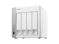 QNAP TS-431P2 - Servidor NAS - 4 compartimentos - SATA 6Gb/s - RAID 0, 1, 5, 6, 10, JBOD, 5 Hot Spare, intercambio en caliente 6, 10 repuesto rápido - RAM 4 GB - Gigabit Ethernet - iSCSI TS-431P2-4G