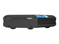 QNAP TS-i410X - Servidor NAS - 4 compartimentos - SATA 6Gb/s - RAID 0, 1, 5, 6, 10, JBOD - RAM 8 GB - 10 Gigabit Ethernet - iSCSI soporta TS-I410X-8G