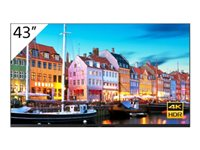 Sony FW-43BZ35J - 43" Clase diagonal BRAVIA Professional Displays pantalla LCD con retroiluminación LED - señalización digital - 4K UHD (2160p) 3840 x 2160 - HDR - Direct LED FW-43BZ35J