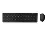 Microsoft Bluetooth Desktop - Juego de teclado y ratón - inalámbrico - Bluetooth 4.0 - español - negro mate QHG-00024